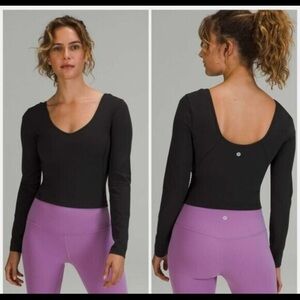 Lululemon Align Long Sleeve Shirt Black